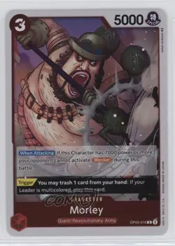 2023 One Piece Card Game: Awakening of the New Era OP05 R Morley #OP05-016 - Image 1