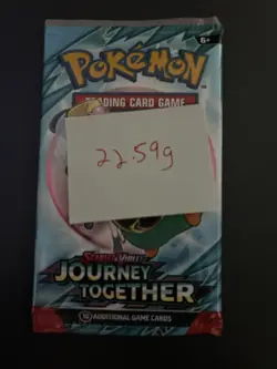 Heavy! Over 22.59 Gram Pokemon Journey Together Booster Pack Sealed - Image 4