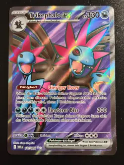 Pokemon TCG Deutsch Trikephalo EX WHT 161/086 | Near Mint - Image 1