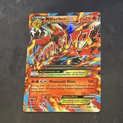 M Blaziken EX XY86 (MP+) - Pokemon XY Promo Card Holo (2016) - Image 1