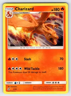 Charizard 5/18 2019 Detective Pikachu Pokemon Card TCG Holo Promo Exclusive - Nm - Image 1