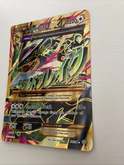 Pokemon JUMBO/Oversized Card Mega M Rayquaza EX Full Art XY 98/98 - Image 3