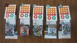 Lot Of 5 Pokemon Theme Card Decks XY steam siege fates collide break through - Image 2