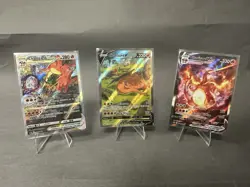 Pokemon Charizard UPC Promo Card Set SWSH260 SWSH261 SWSH262 VMAX VSTAR - Image 1