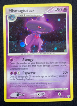 Mismagius Holo 10/130 Diamond & Pearl Base Set Pokemon Card (NM/LP) - Image 1