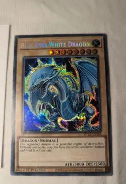MP22-EN266 Blue-Eyes White Dragon Secret Rare 1st Edition NM Yugioh Card - Image 2