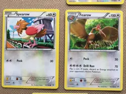 9x Old Pokemon Bird Card Bundle 2015 - XY Roaring Skies with Rares and Rev Holo - Image 3