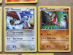 9x Old Pokemon Bird Card Bundle 2015 - XY Roaring Skies with Rares and Rev Holo - Image 4