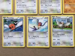 9x Old Pokemon Bird Card Bundle 2015 - XY Roaring Skies with Rares and Rev Holo - Image 5
