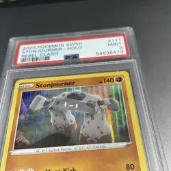Stonjourner 111/192 - Rebel Clash - Holo Rare - Pokemon Card TCG Psa 9 - Image 4