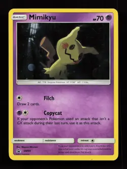 Mimikyu SM99 Promo SM Promos Pokemon Card - Image 1