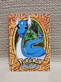 Topps Dragonair #148 Series 3 #147 Dratini pokemon cards - Image 3