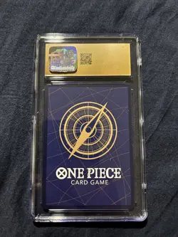 One Piece Card Game Silvers Rayleigh Manga Art English CGC Pristine 10 OP08-118 - Image 2
