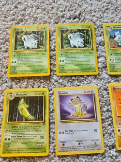 Lot Of 20 Vintage WOTC Pokemon Cards(Duplicates)Lot#53 - Image 2
