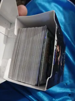 Yugioh X100 Card Collection With Used Deckbox X30 Plus Holo Cards Mixed Sets... - Image 5