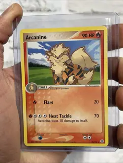Arcanine 18/112 Rare FireRed & LeafGreen Pokemon Card Nintendo 2004 LP TCG - Image 1
