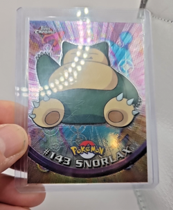Snorlax Topps Chrome Pokemon Card #143 MINT - Image 2