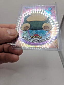 Snorlax Topps Chrome Pokemon Card #143 MINT - Image 3