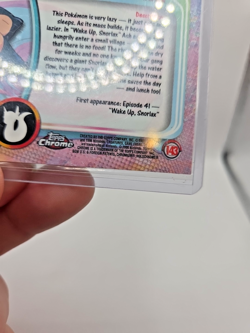 Snorlax Topps Chrome Pokemon Card #143 MINT - Image 5