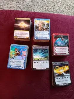 264 Trading Card Lot Of Chaotic Game Cards - Image 1