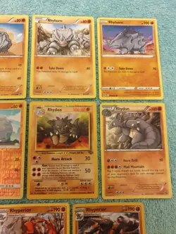 RHYHORN, RHYDON & RHYPERIOR BUNDLE POKEMON CARDS - Image 3