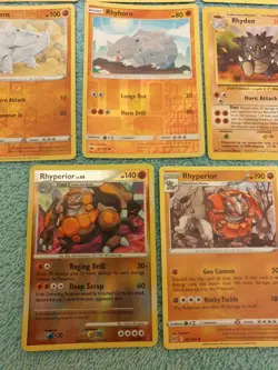 RHYHORN, RHYDON & RHYPERIOR BUNDLE POKEMON CARDS - Image 4