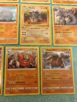RHYHORN, RHYDON & RHYPERIOR BUNDLE POKEMON CARDS - Image 5