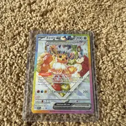 2025 Pokemon Prismatic Evolutions Eevee EX Black Star Promo ULTRA RARE HOLO #1 - Image 1