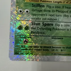 Pokemon Card Metapod 54/110 Legendary Collection Set Reverse Holo WOTC Played - Image 4