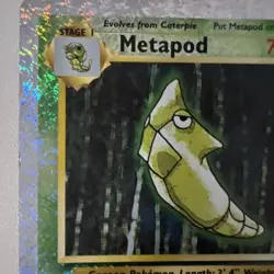 Pokemon Card Metapod 54/110 Legendary Collection Set Reverse Holo WOTC Played - Image 5