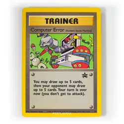 Pokemon - Computer Error - Non Holo - 16 - Black Star Promo Card - Image 1