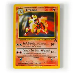 Pokemon - Arcanine - Non Holo - 6 - Black Star Promo Card - Image 1