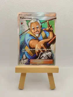 Pokemon TCG Fisherman Hidden Fates SV83/SV94 Holo Full Art Pack Fresh - Image 1