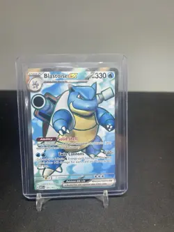 2023 Pokemon 184/165 Blastoise ex Scarlet & Violet 151 Full Art/Ultra Rare - Image 2