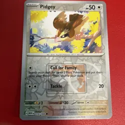 Pidgey Reverse Holo 016/165 - Play! Pokemon League Promo 151 - Pokemon TCG - NM - Image 1