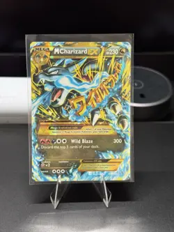 M Charizard EX (X) (Secret) - XY - Flashfire Pokemon Lightly Played Excellent - Image 1