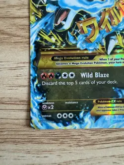 M Charizard EX (X) (Secret) - XY - Flashfire Pokemon Lightly Played Excellent - Image 4