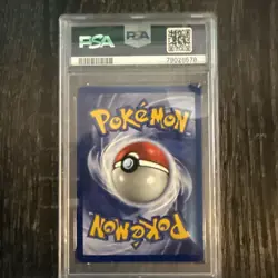 1999 POKEMON GAME MOVIE PROMO #3 MEWTWO PSA 5 - Image 3