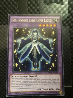 Gem-Knight Lady Lapis Lazuli Rare SECE-EN046 1st Ed Lightly Played - Image 1