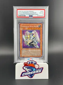 2003 YU-GI-OH! PROMO STAIRWAY TO DESTINED DUEL VALKYRION THE MAGNA WARRIOR PSA 5 - Image 1