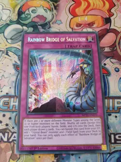 Yu-Gi-Oh! Rainbow Bridge of Salvation MP22-EN270 Prismatic Secret Rare - Image 1