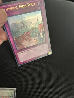 YUGIOH IMPERIAL IRON WALL LCJW-EN298 ULTRA 1ST ED HEAVY PLAY - Image 2