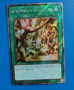 NM Yugioh Secret Village of the Spellcasters - RA03-EN209 - Platinum Secret Rare - Image 1