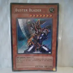 Yugioh Buster Blader BPT-008 Secret Rare Limited Edition NM - Image 1