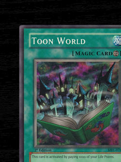 Yu-Gi-Oh Toon World Magic Ruler MRL-076 1st Edition Super Rare NA 2003 - Image 4