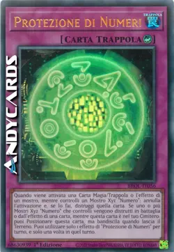 PROTEZIONE DI NUMERI (Numbers Protection) • Ultra R • BROL IT056 • 1Ed • YUGIOH! - Image 1