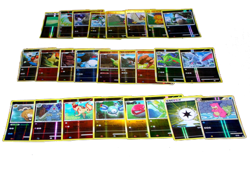 POKEMON 25 REVERSE FOIL CARDS! ALL HOLO, NO DUPLICATES! - Image 1