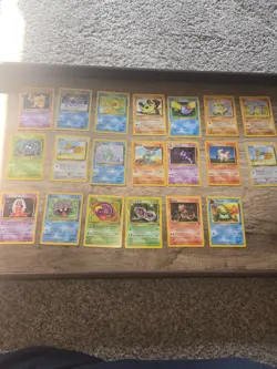 Lot Of 20 Vintage WOTC Pokemon Cards.Lot#2 - Image 1