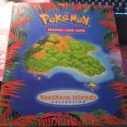 NO CARDS- Pokemon SOUTHERN ISLANDS English BINDER ONLY - Image 1
