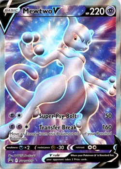 Mewtwo V - SWSH: Sword & Shield Promo Cards SWSH229 LP - Image 1